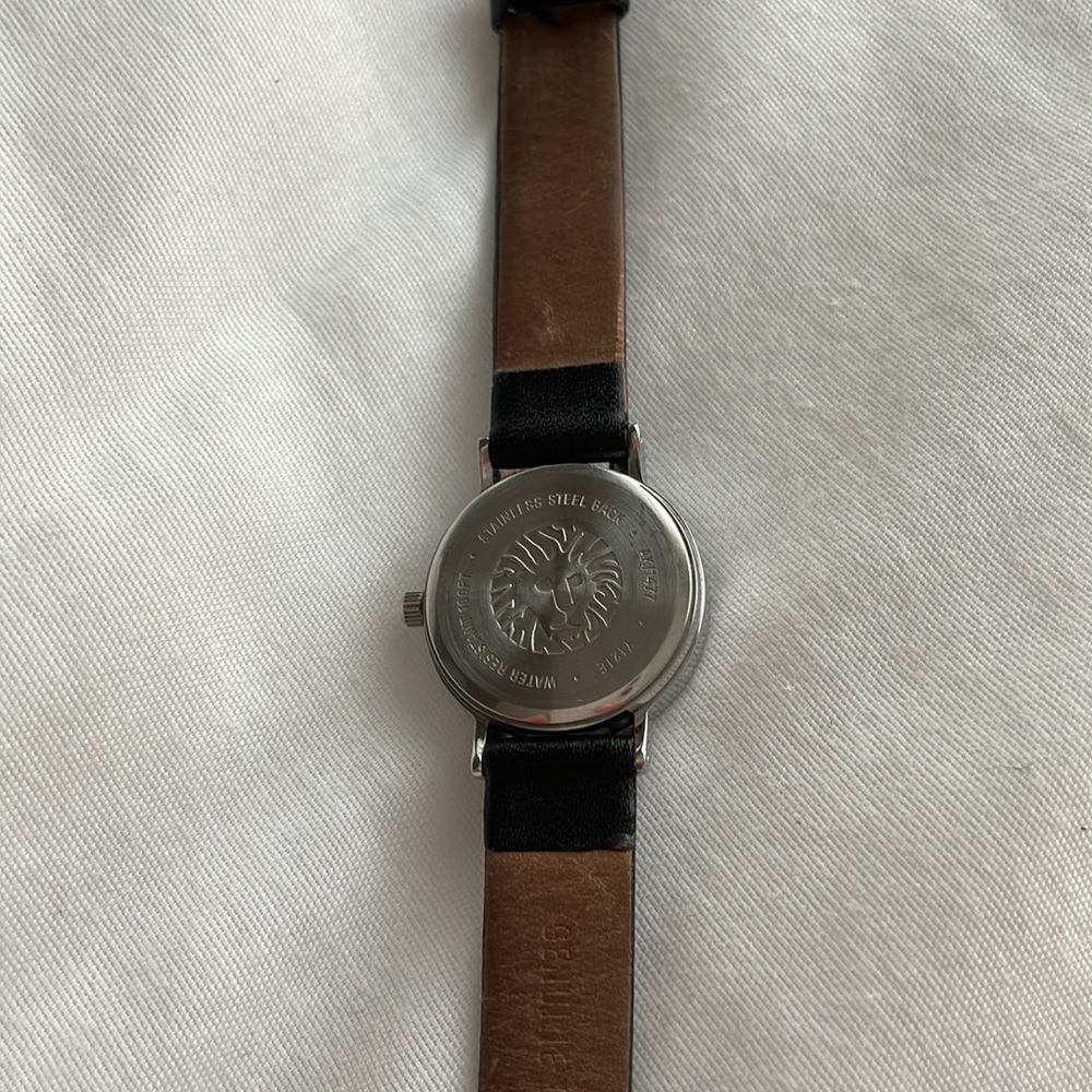 ANNE KLEIN BLACK AND SILVER WATCH - Picture 4 of 4